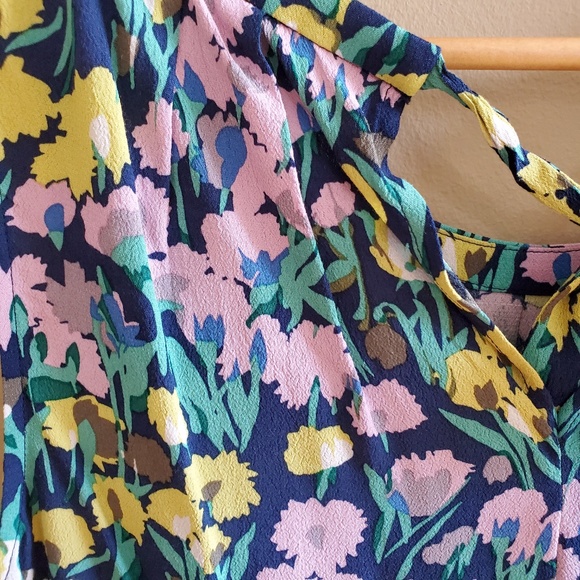 Boden floral sleeveless top sz 6 - Picture 4 of 7